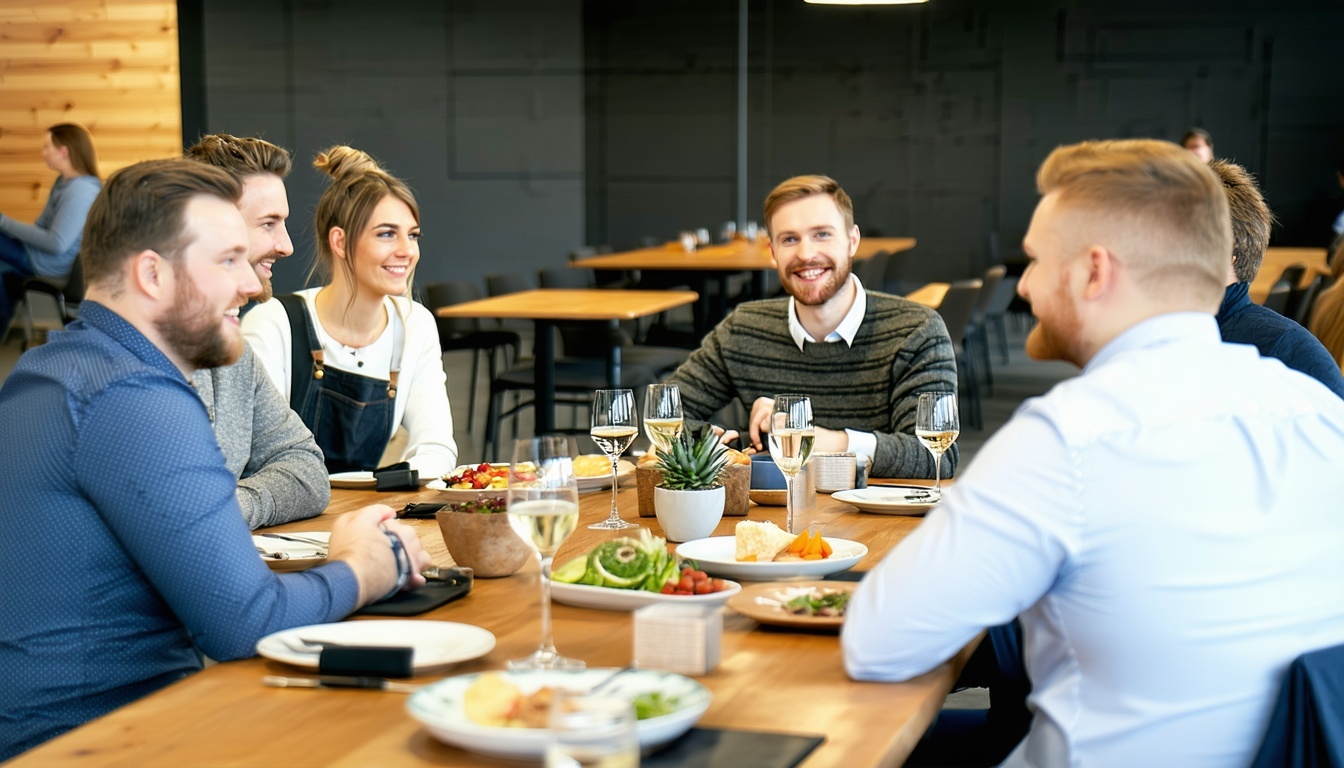 ServeGate team members engaging with SME founders